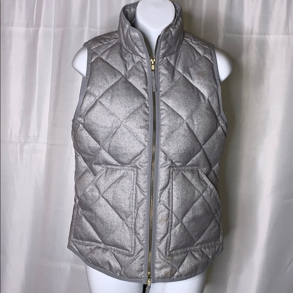 J.Crew quilted vest gray size - XXS - Picture 1 of 3
